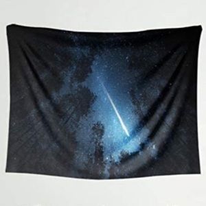 Forest Wall Tapestry 80 x 60 manual cut allow 0-2 cm difference.